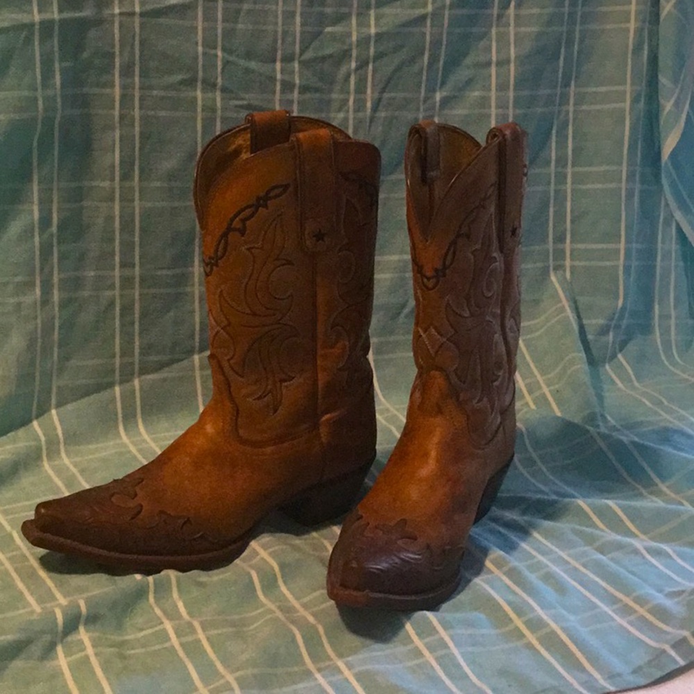 Tony Lama women’s cowboy boots. Size 7.